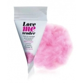 Съедобное согревающее массажное масло Love Me Tender Cotton Candy с ароматом сладкой ваты - 10 мл. - Love to Love - купить с доставкой в Старом Осколе
