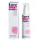Съедобное согревающее массажное масло Love Me Tender Cotton Candy с ароматом сладкой ваты - 100 мл. - Love to Love - купить с доставкой в Старом Осколе
