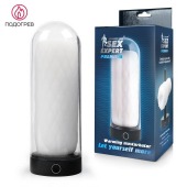 Оригинальный мастурбатор в колбе с нагревом - Sex Expert - в Старом Осколе купить с доставкой