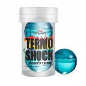 Интимный гель Termo Shock Hot Ball с разогревающе-покалывающим эффектом (2 шарика по 3 гр.) - HotFlowers - купить с доставкой в Старом Осколе