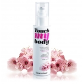 Силиконовый лубрикант 2-в-1 Touch My Body с ароматом вишнёвого цвета - 100 мл. - Love to Love - купить с доставкой в Старом Осколе