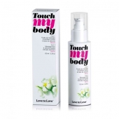 Силиконовый лубрикант 2-в-1 Touch My Body с ароматом моной - 100 мл. - Love to Love - купить с доставкой в Старом Осколе
