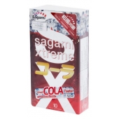 Ароматизированные презервативы Sagami Xtreme COLA - 10 шт. - Sagami - купить с доставкой в Старом Осколе