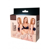 Набор из 3 мастурбаторов The Girl Next Door Tina - Dream Toys - в Старом Осколе купить с доставкой
