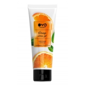 Лубрикант на водной основе OYO Aroma Gel Orange с ароматом апельсина - 75 мл. - OYO - купить с доставкой в Старом Осколе