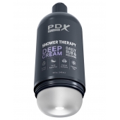 Мастурбатор в бутылке Shower Therapy Deep Cream - Pipedream - в Старом Осколе купить с доставкой