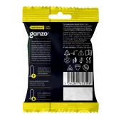 Ультратонкие презервативы Ganzo Ultra thin в мягкой упаковке - 3 шт. - Ganzo - купить с доставкой в Старом Осколе