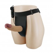 Полый вибрострапон на регулируемых трусиках Draven - 17,5 см. - Baile - купить с доставкой в Старом Осколе