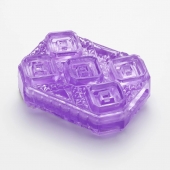 Фиолетовый мастурбатор-стимулятор Tenga Uni Amethyst - Tenga - в Старом Осколе купить с доставкой