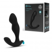 Черный утяжеленный анальный стимулятор Rocker Plug - 12 см. - b-Vibe - в Старом Осколе купить с доставкой