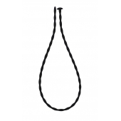 Черный уретральный массажер Glide Small - 30 см. - Lola Games - купить с доставкой в Старом Осколе