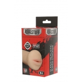 Нежный мастурбатор-ротик REALSTUFF 5INCH MASTURBATOR BJ - Dream Toys - в Старом Осколе купить с доставкой
