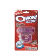 Фиолетовое эрекционное виброкольцо OWOW PURPLE - Screaming O - в Старом Осколе купить с доставкой