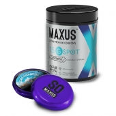 Гладкие презервативы Maxus G spot с двойной спиралью - 15 шт. - Maxus - купить с доставкой в Старом Осколе