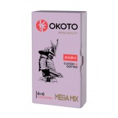 Презервативы OKOTO Mega Mix - 12 шт. - Sitabella - купить с доставкой в Старом Осколе