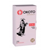 Тонкие презервативы OKOTO Ultra Thin - 12 шт. - Sitabella - купить с доставкой в Старом Осколе