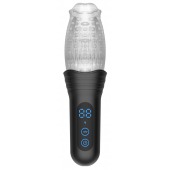 Автоматический мастурбатор Oral Sex Masturbator с функциями ротации, вибрации и фрикций - Secwell - в Старом Осколе купить с доставкой