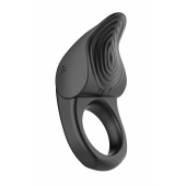 Черное эрекционное виброкольцо Vibro Lust Ring - MALESATION - в Старом Осколе купить с доставкой