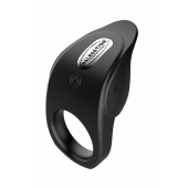 Черное эрекционное виброкольцо Vibro Lust Ring - MALESATION - в Старом Осколе купить с доставкой