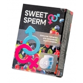 Шипучие таблетки для мужчин Sweet Sperm для изменения вкуса спермы (4 шт. по 0,5 гр.) - Капиталпродукт - купить с доставкой в Старом Осколе