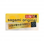 Презервативы увеличенного размера Sagami Original 0.02 XL-size - 12 шт. - Sagami - купить с доставкой в Старом Осколе