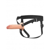 Полый страпон на ремнях 6’’ Hollow Silicone Strap-on - Pipedream - купить с доставкой в Старом Осколе