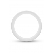 Белое люминесцентное эрекционное кольцо Silicone Glo Cock Ring - Blush Novelties - в Старом Осколе купить с доставкой