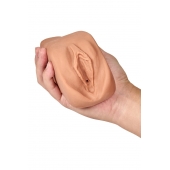 Маструбатор-вагина с вибрацией Soft   Wet Renata Realistic Tan Masturbator - Blush Novelties - в Старом Осколе купить с доставкой