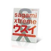 Ультратонкий презерватив Sagami Xtreme SUPERTHIN - 1 шт. - Sagami - купить с доставкой в Старом Осколе