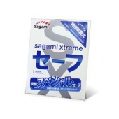 Презерватив Sagami Xtreme Ultrasafe с двойным количеством смазки - 1 шт. - Sagami - купить с доставкой в Старом Осколе