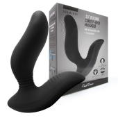 Черный вибромассажер простаты 3,5’’ Curve P-spot Massager - 12 см. - Erokay - в Старом Осколе купить с доставкой