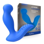 Синий вибромассажер простаты 3,5’’ P-spot Massager - 12,5 см. - Erokay - в Старом Осколе купить с доставкой