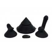 Конусный вибромассажер Cowgirl Cone с 2 насадками - CowGirl - купить с доставкой в Старом Осколе