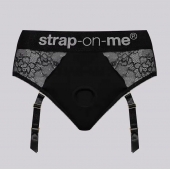Трусики для фиксации насадок Strap-on-me Harness Lingerie Diva XS - Strap-on-me - купить с доставкой в Старом Осколе