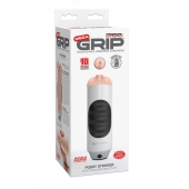 Мастурбатор-вагина Extreme Toyz Mega Grip Vibrating Stroker Mouth - Pipedream - в Старом Осколе купить с доставкой