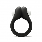Черное эрекционное кольцо Zippy Vibrating Ring With Bullet - Adrien Lastic - в Старом Осколе купить с доставкой
