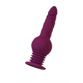 Фиолетовая мини-машина для секса Striker с пультом ДУ - 23,5 см. - ToyFa - купить с доставкой в Старом Осколе