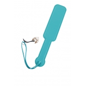 Голубой кожаный пэддл - 37 см. - Pecado - купить с доставкой в Старом Осколе