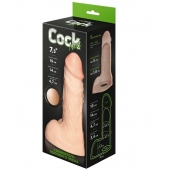 Телесный фаллоудлинитель с мошонкой Cock Next - 19 см. - LOVETOY (А-Полимер) - в Старом Осколе купить с доставкой