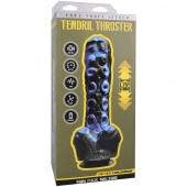 Черно-синяя мини-машина на присоске Tendril Thruster - 21,6 см. - Doc Johnson - купить с доставкой в Старом Осколе