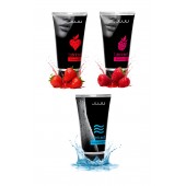 Набор из 3 лубрикантов JUJU (увлажняющий, клубника, малина) - JuJu - купить с доставкой в Старом Осколе