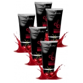 Набор из 5 съедобных лубрикантов JUJU со вкусом вишни - JuJu - купить с доставкой в Старом Осколе