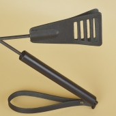 Черный кожаный стек «Сириус» - 60 см. - Sitabella - купить с доставкой в Старом Осколе