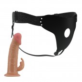 Телесный мужской страпон Mavis - Baile - купить с доставкой в Старом Осколе