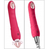 Малиновая насадка на душ с вибрацией Showers to orgasm - 20,1 см. - Orion - купить с доставкой в Старом Осколе