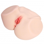 Мастурбатор-полуторс с двойным слоем материала и вибрацией Jenny Onahole Real Vagina - KOKOS - в Старом Осколе купить с доставкой