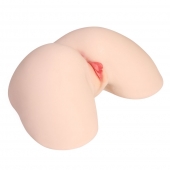 Мастурбатор-полуторс с двойным слоем материала и вибрацией Jenny Onahole Real Hips - KOKOS - в Старом Осколе купить с доставкой