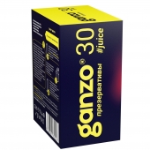 Ароматизированные презервативы Ganzo Juice - 30 шт. - Ganzo - купить с доставкой в Старом Осколе