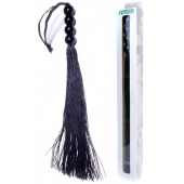 Черная силиконовая плеть - 37 см. - Boys of Toys - купить с доставкой в Старом Осколе