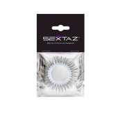 Круглое эрекционное кольцо с длинными «ресничками» - Sextaz - в Старом Осколе купить с доставкой
